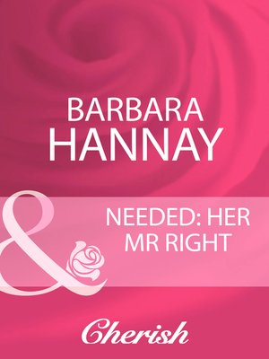 cover image of Needed: Her Mr Right